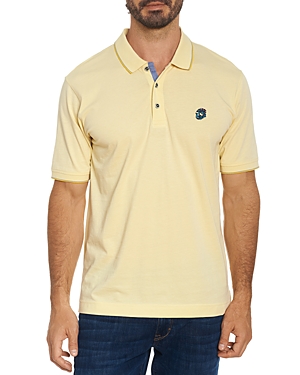 Robert Graham Pixels Classic Fit Polo Shirt - 100% Exclusive In Light Yellow