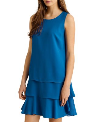 ralph lauren tiered skirt dress