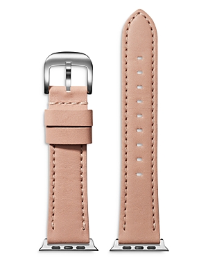 SHINOLA SMOOTH ESSEX LEATHER STRAP FOR APPLE WATCH,S1120172890