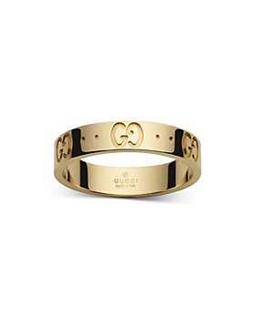 Gucci Link to Love Large Studded Ring