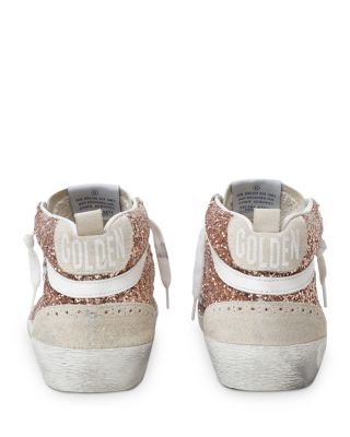 Women's Mid Star Glitter Mid Top Sneakers