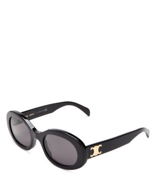 CELINE - Triomphe Oval Sunglasses, 52mm