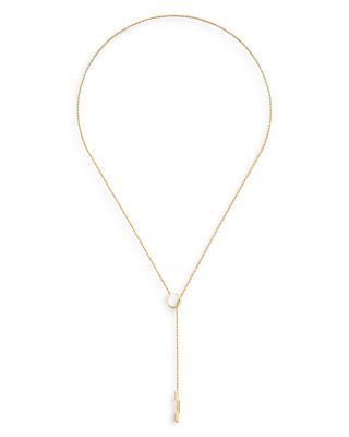 Gucci - 18K Yellow Gold Link To Love Lariat, 21.65"