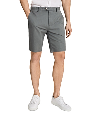 Reiss Wicket Chino Shorts In Sage