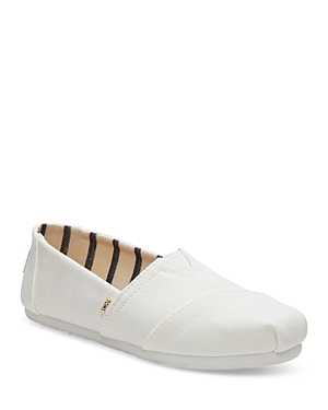Toms Alpargata Slip-on Sneaker In White