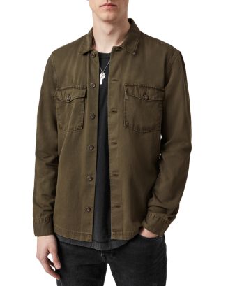 ALLSAINTS Spotter Cotton Camp Shirt | Bloomingdale's