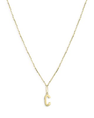 Bloomingdale's Initial Pendant Necklace 