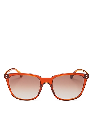 Kate Spade New York Women's Square Sunglasses, 55mm In Brown/brown