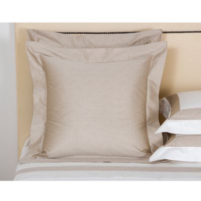 Frette Forever Euro Sham In Ligt Beige/savage Beige