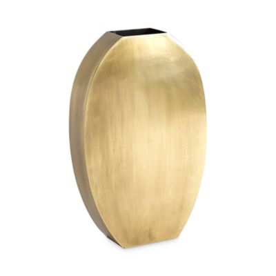 Global Views Large Squared Oval Vase