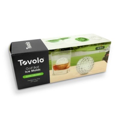 Golf Ball Ice Molds, Set of 2