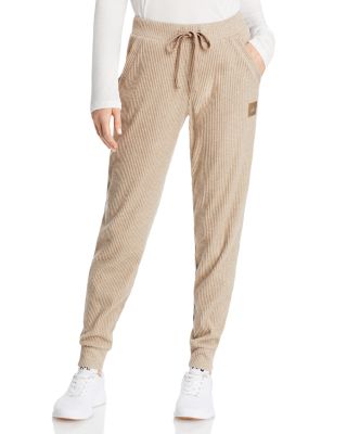 Rib knit sweatpants discount