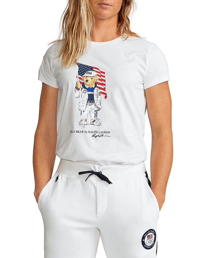 Team usa polo bear t-shirt sales