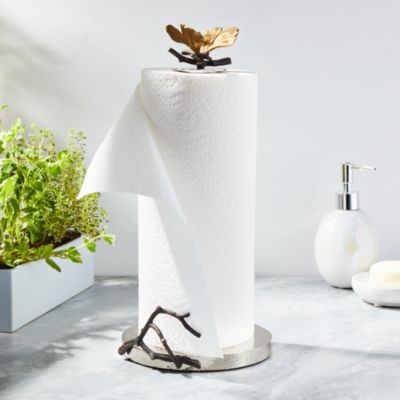 Butterfly Ginkgo Paper Towel Holder