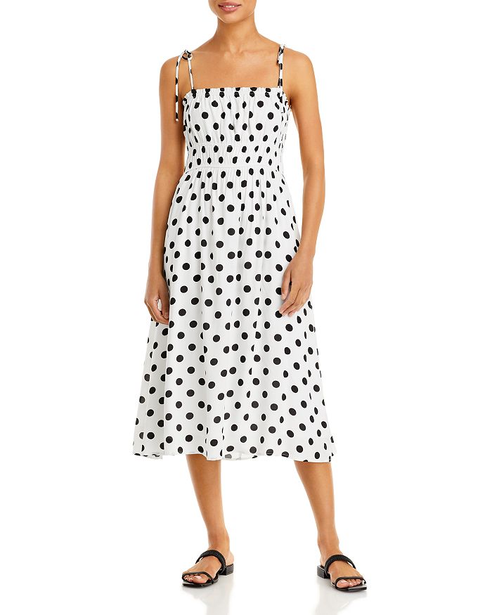 Polka dot dress bloomingdales sale