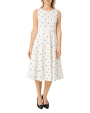 Hobbs London Evelyn Dotted Dress