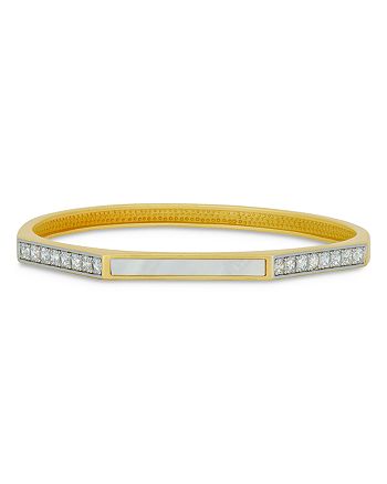 Freida Rothman - Glistening Coast Two Tone Bangle Bracelet