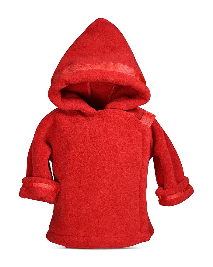 Widgeon Unisex Hooded Fleece Jacket - Baby, Little Kid In Red