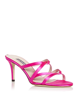 Sjp By Sarah Jessica Parker Women's Melia High Heel Slide Sandals In Pink