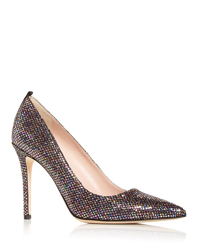 Sjp store glitter heels