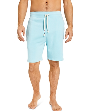 Sol Angeles Men's Waves Solid Drawstring Shorts In Aqua