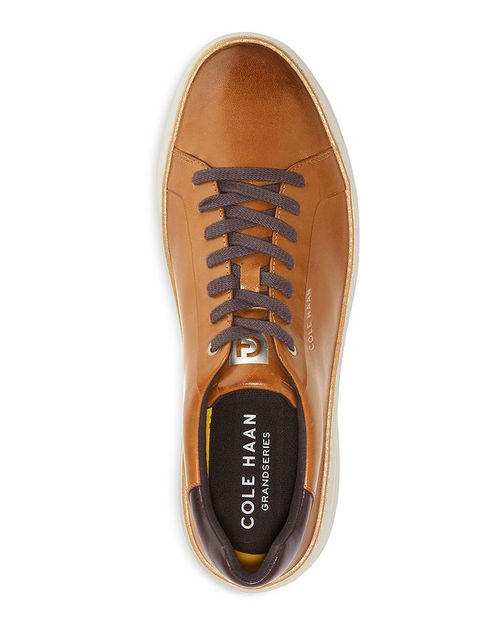 Shop Cole Haan Grandpro Topspin Low Top Sneakers In British Tan