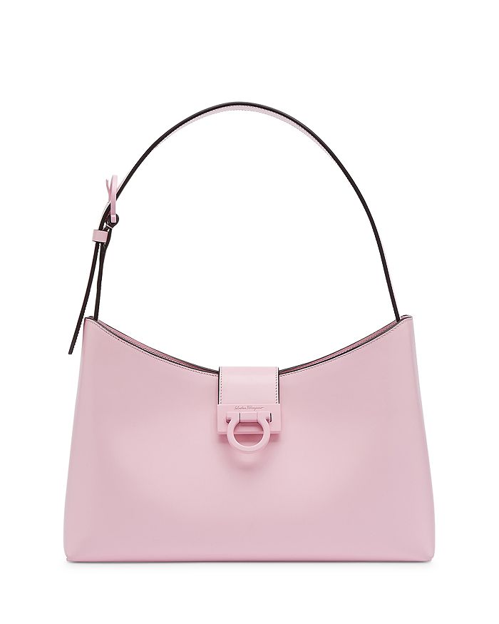 Salvatore Ferragamo Trifolio Leather Shoulder Bag Bloomingdale's