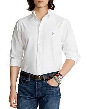 Polo Ralph Lauren - Long Sleeve Cotton Oxford Button Down Shirt - Classic & Slim Stretch Fits