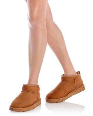 ショートブーツ・ブーティ CLASSIC ULTRA MINI BOOTIES Women's Classic Ultra Mini Boot | UGG®