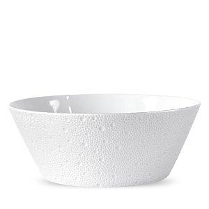 Bernardaud Ecume Perle Salad Bowl In White