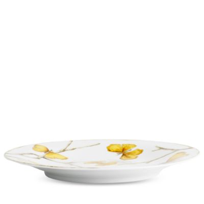 Butterfly Ginkgo Gold Salad Plate
