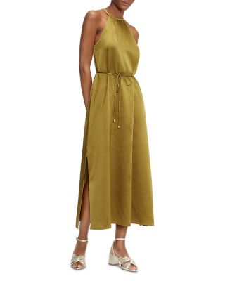 ted baker halter occasion midi dress