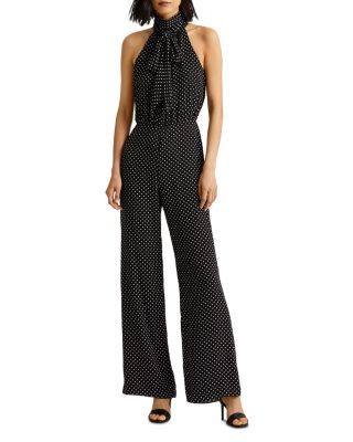 Ralph lauren black and cheap white jumpsuit