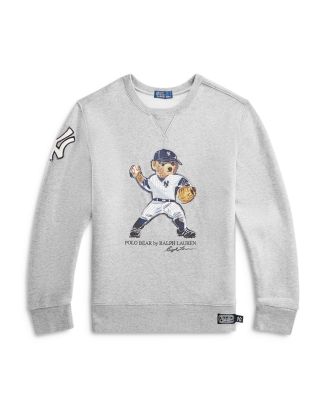 Ralph Lauren Polo Ralph Lauren Boys' New York Yankees Polo Bear Sweatshirt  - Big Kid | Bloomingdale's
