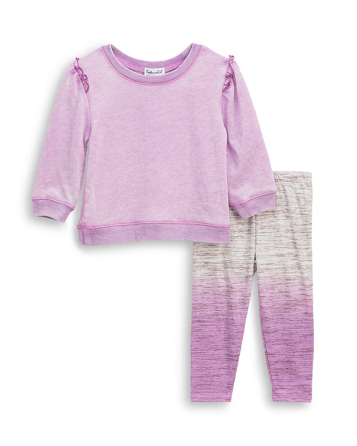 Splendid - Girls' Marled Top & Ombr&eacute; Pants Set - Baby