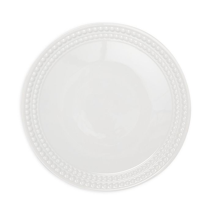 L'Objet Perlée White Dinner Plate