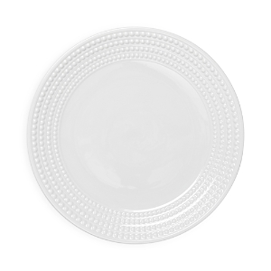 L'Objet Perlee White Round Platter