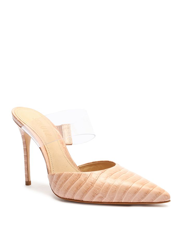 Schutz mule heels top