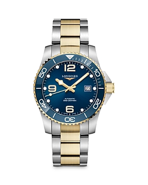 Shop Longines Hydroconquest Stainless Steel Watch, 41mm In Blue