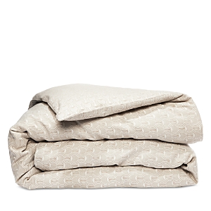 Amalia Home Collection Lumiar Reversible Jacquard Duvet Cover, King - 100% Exclusive In Latte