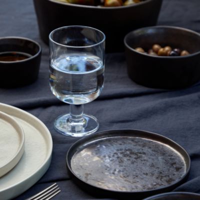 LAGOA Dark Metallic Bread & Butter Plate