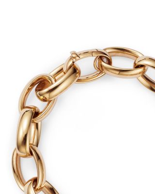 14K Yellow Gold Chain Link Bracelet - Exclusive