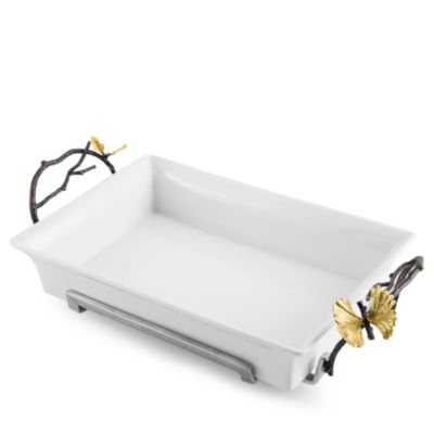 Butterfly Ginkgo 2 Quart Casserole Dish