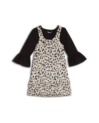 girls animal print jumper