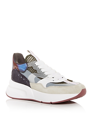 Alexander Mcqueen Men's Oversized Runner Low Top Sneakers In Misc
