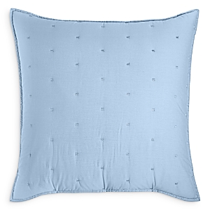 Sky Tufted Quilted Euro Shams, Pair - 100% Exclusive In Coast Blue