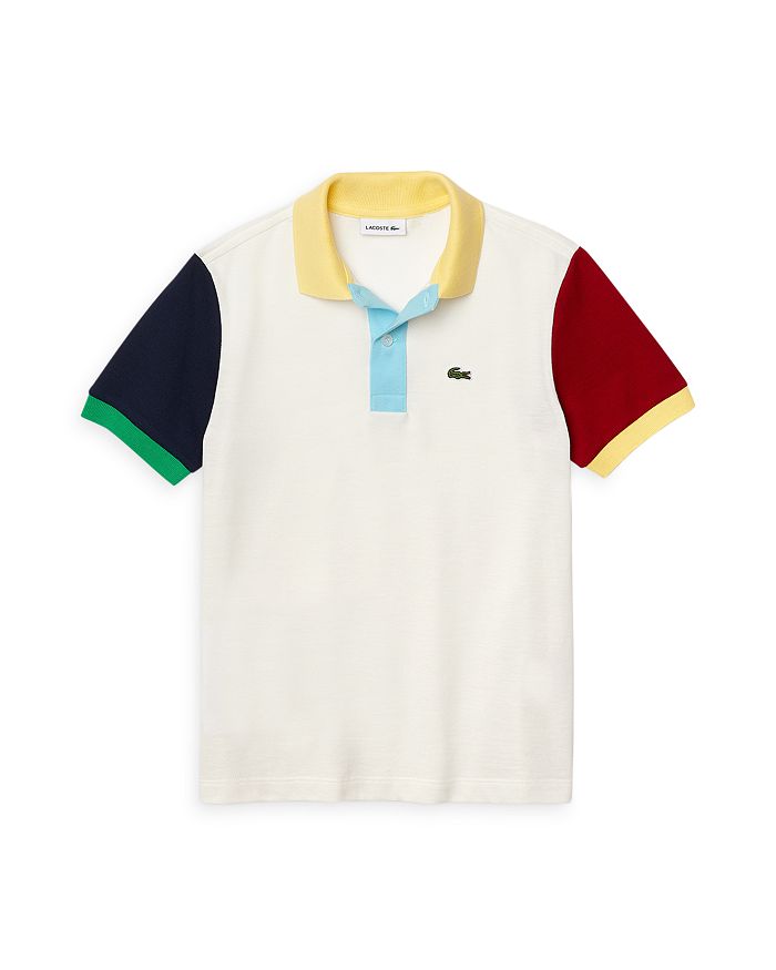 Streng forholdsord Borgmester Lacoste Boys' Color Blocked Cotton Polo Shirt - Little Kid, Big Kid |  Bloomingdale's