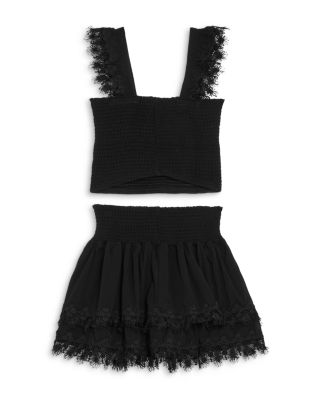 Girls' Mariel Smocked Top & Skirt Set - Big Kid