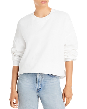 Sablyn Frankie Fleece Sweatshirt In White
