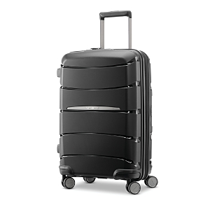 Samsonite Outline Pro Carry-on Spinner Suitcase In Midnight Black